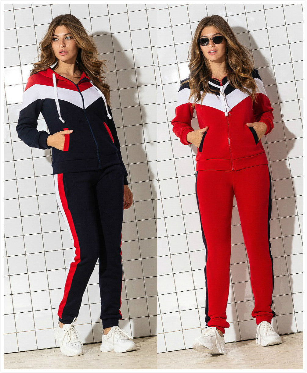 Casual fleece suit