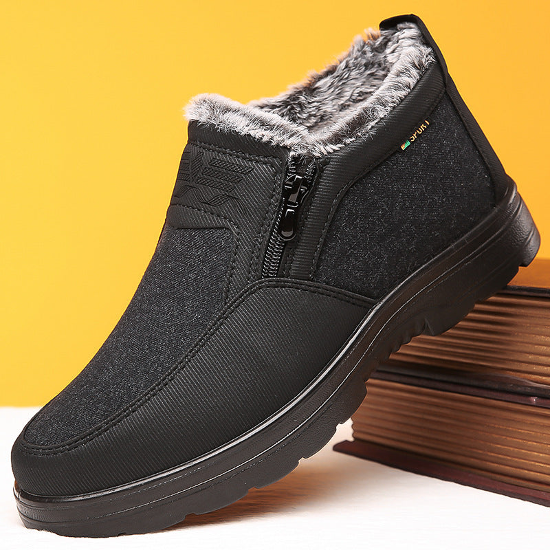 Winter Old Beijing Cloth Shoes Men