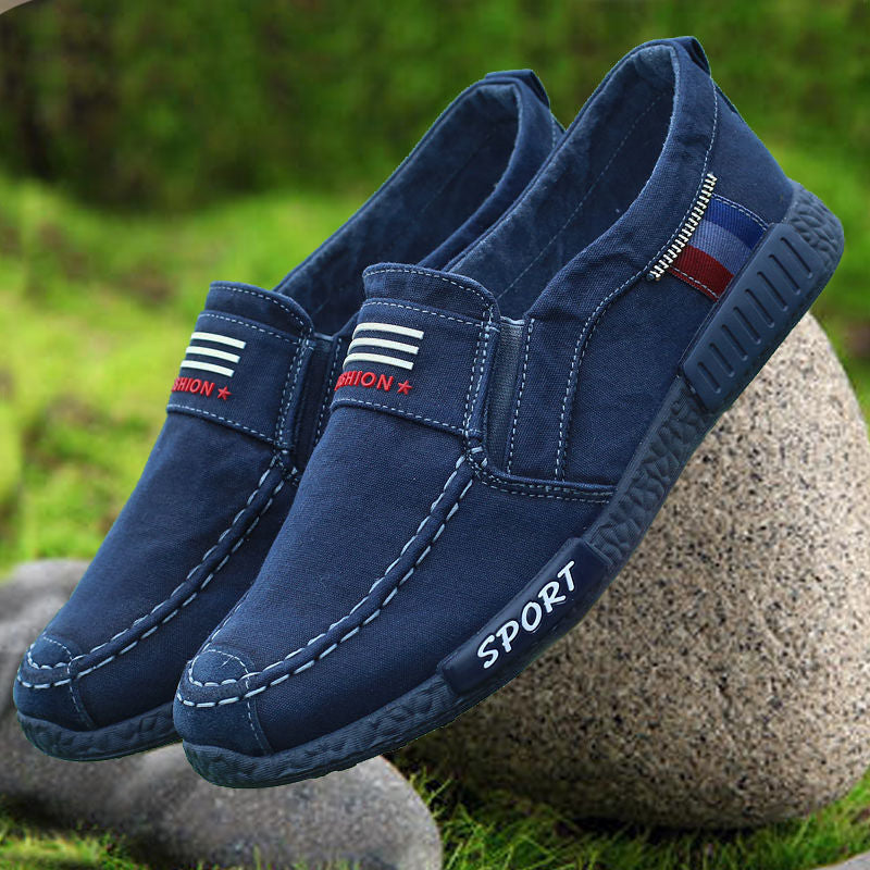 Men's Breathable And Wearable Casual Canvas Shoes