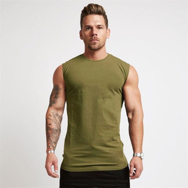 Kompressions-Fitness-Tanktop für Herren