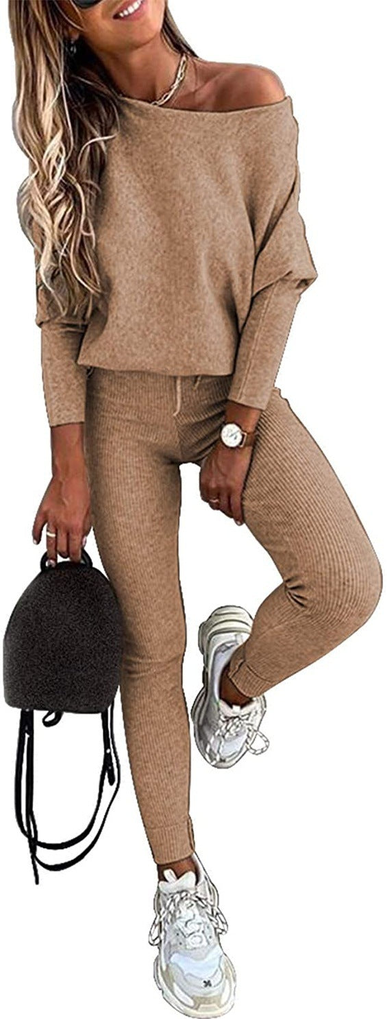 Beige casual suit