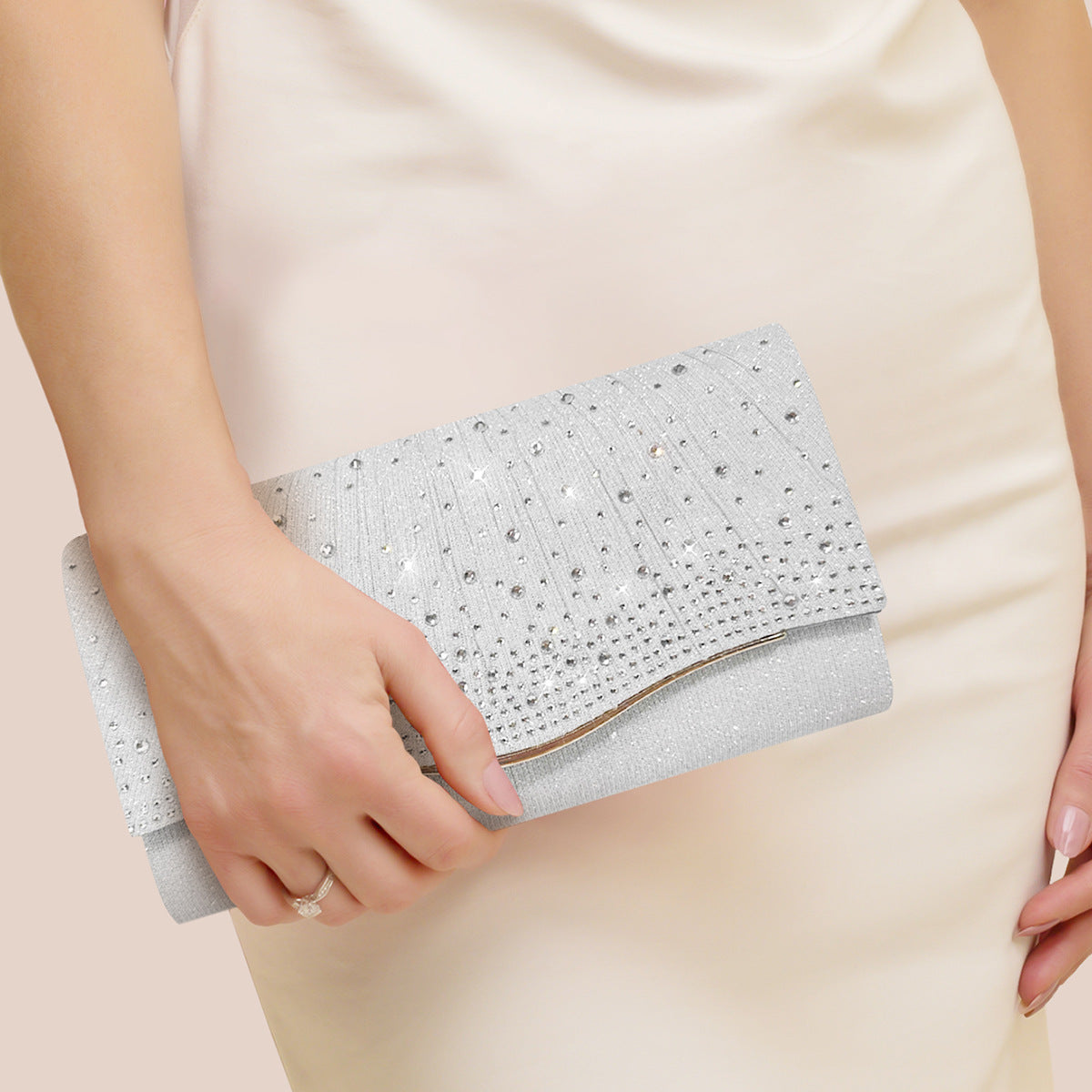 Abendessen Clutch Damen Neue Strass Diamant Kleid Kleidersack Mode Party Bankett