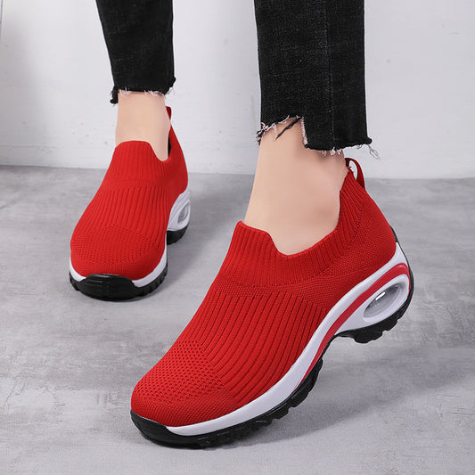 Comfortable Fly Woven Breathable Lazy Shoes