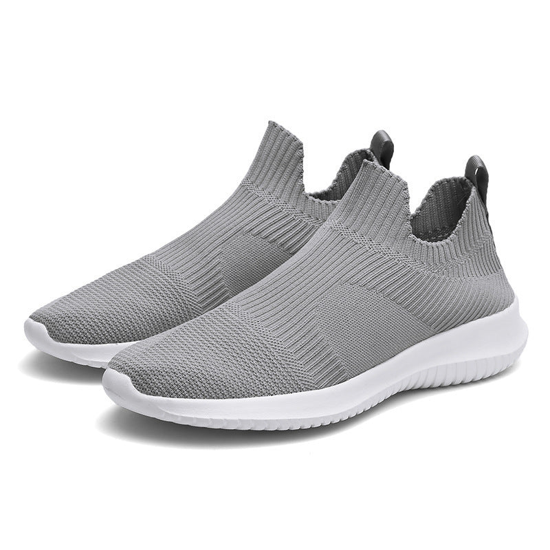 Autumn Break Fly Woven Mesh Breathable Casual Men's Sports Shoes