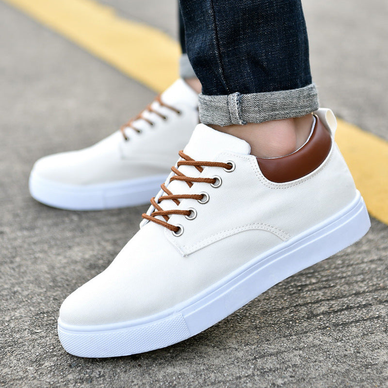 Canvas shoes Korean version of cloth shoes sports casual shoes student trend flat shoes