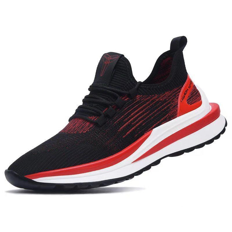 Sports Shoes Breathable Running Korean Style Breathable Men