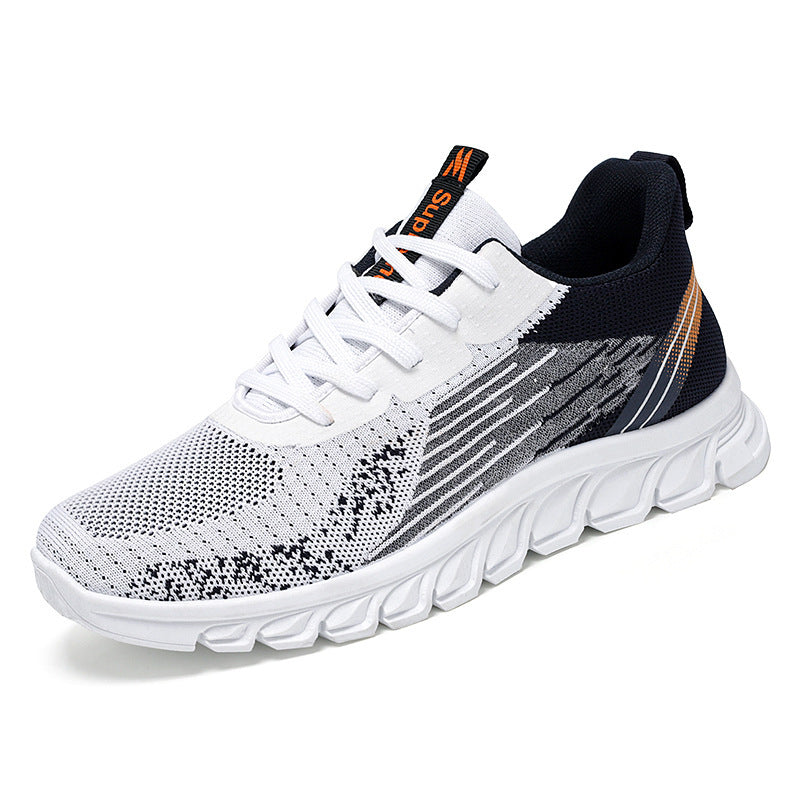 Men Sneakers Fashion Wavy Bottom Shoes Sport Running Walking Shoes