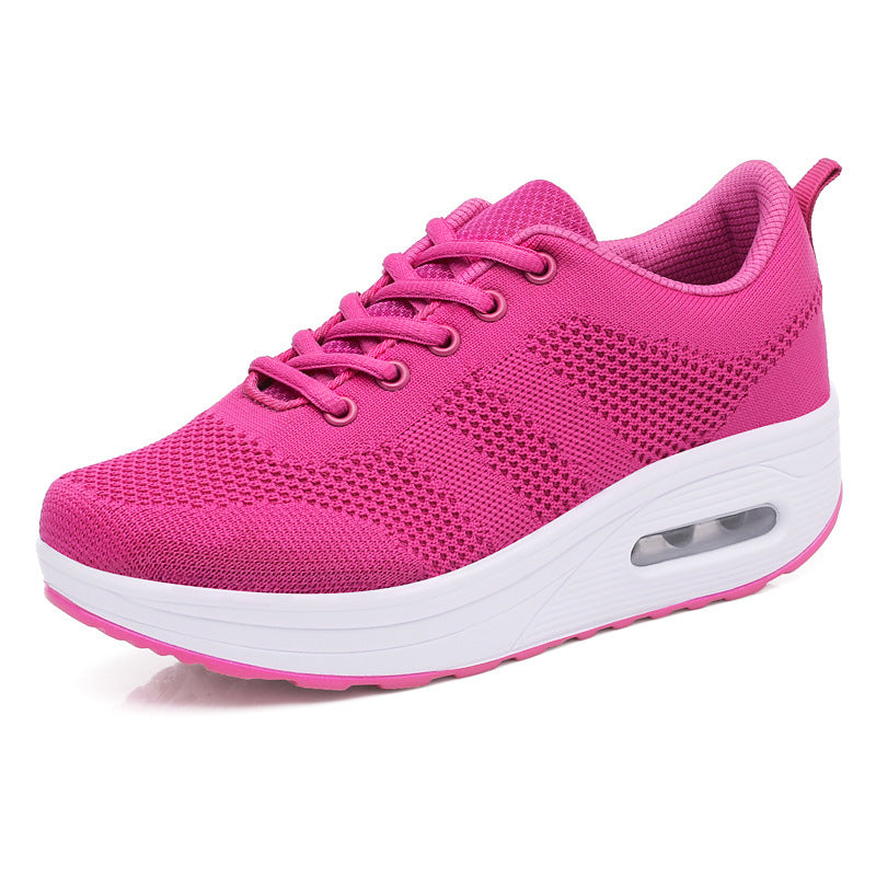 Fly Woven Mesh Breathable Sports Casual Shoes