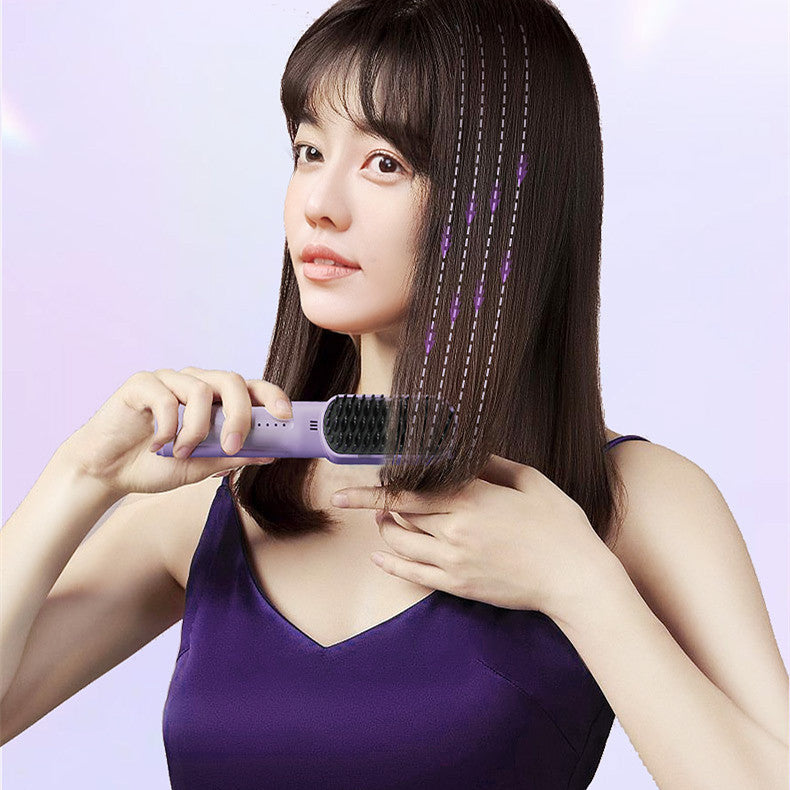 Mini Charging Straight Comb Portable Fashion