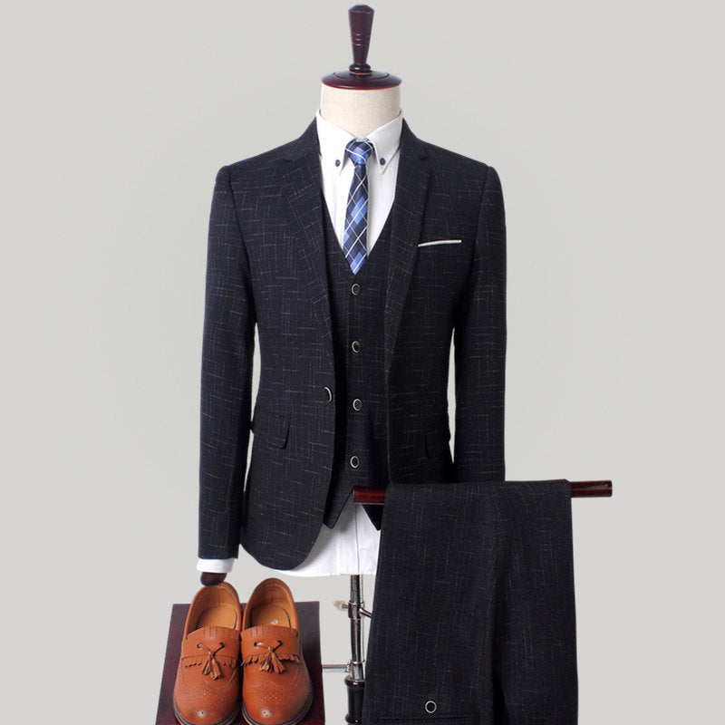 Wedding groomsmen wedding suit men's suit