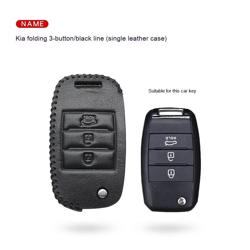 Car Key Genuine Leather Key Case Cover