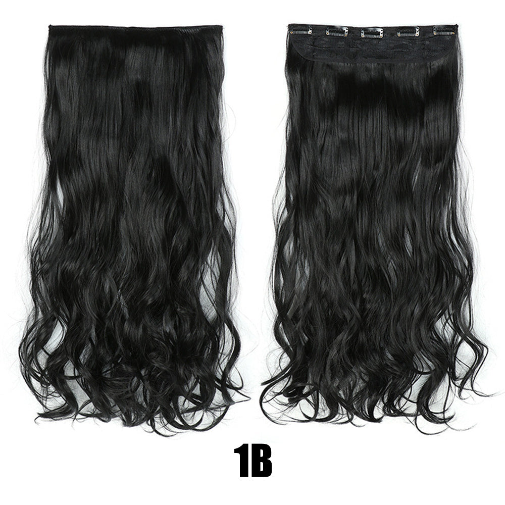 Women's Big Wavy Long Curly Hair Extensions Are Naturally Fluffy And No Trace