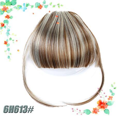 3D Clip-In Bangs Hair Extensions