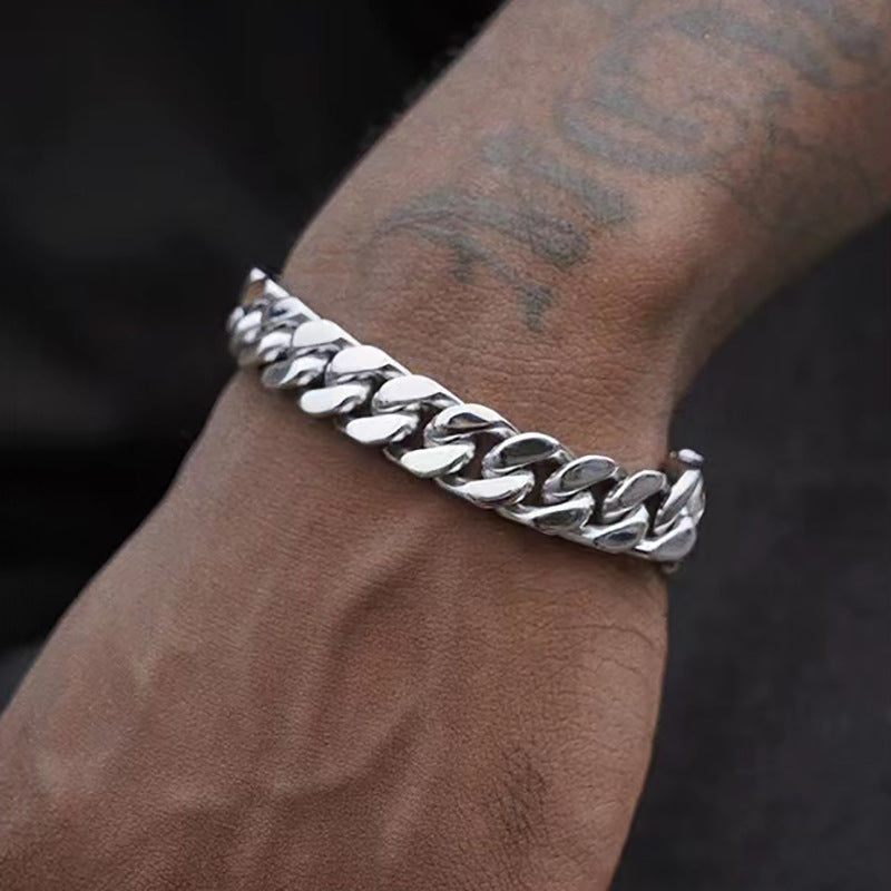 Fashion Personality Cuban Chain Bracelet Men