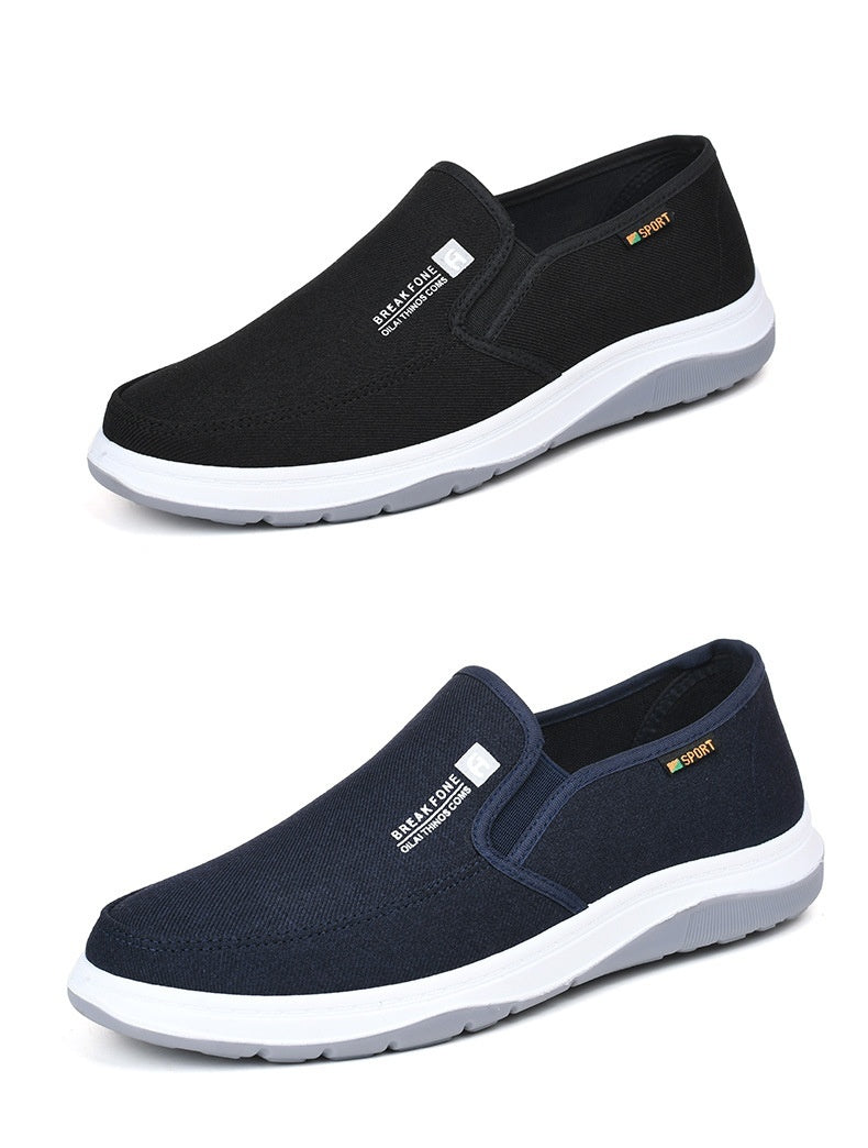 Denim Casual Shoes Slip-on Simple Slip-on Soft Bottom Work Shoes Board Shoes