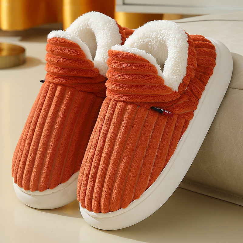 Men's And Women's Same Style Cotton Slippers