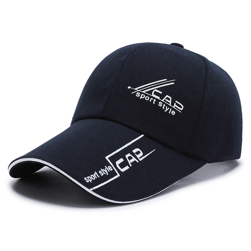 Casual Sunshade Letter Curved Brim Hat