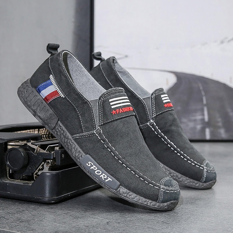 Men's Breathable And Wearable Casual Canvas Shoes