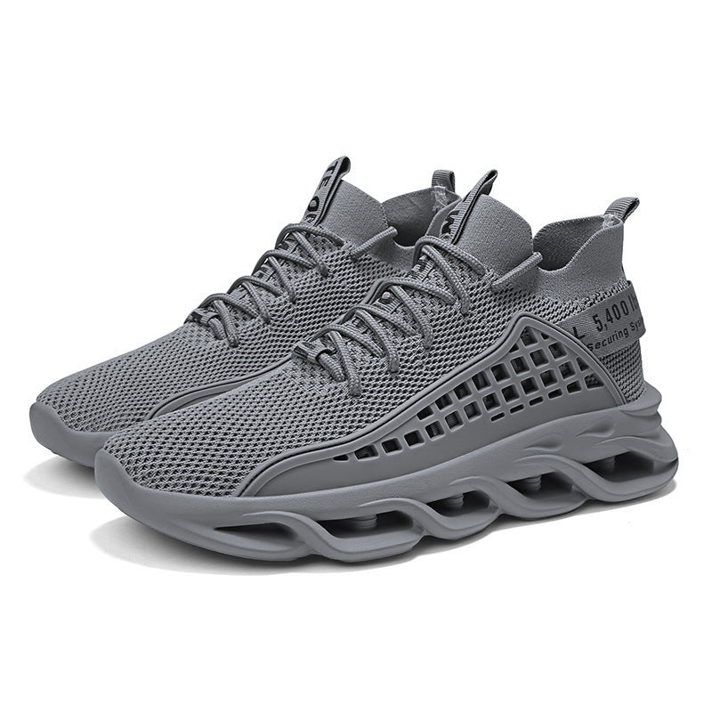 Breathable Flying Woven Sports Casual Light Running Shoes