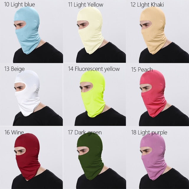 Vollständige Gesichtsmaskenmütze