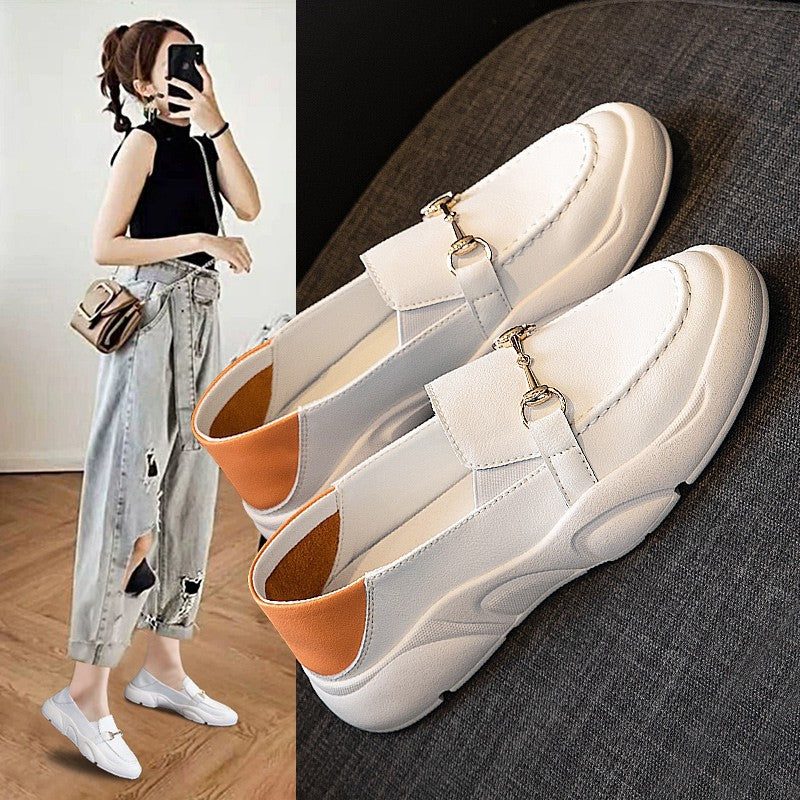 All-match Summer Leather Casual Shoes For Students