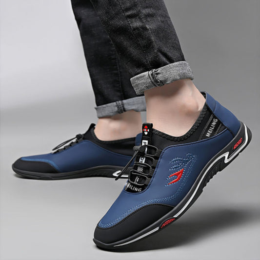 New Leather Breathable Casual Men's Shoes