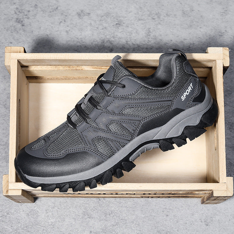 Men's Casual Anti Slip And Wear-resistant Hiking Shoes