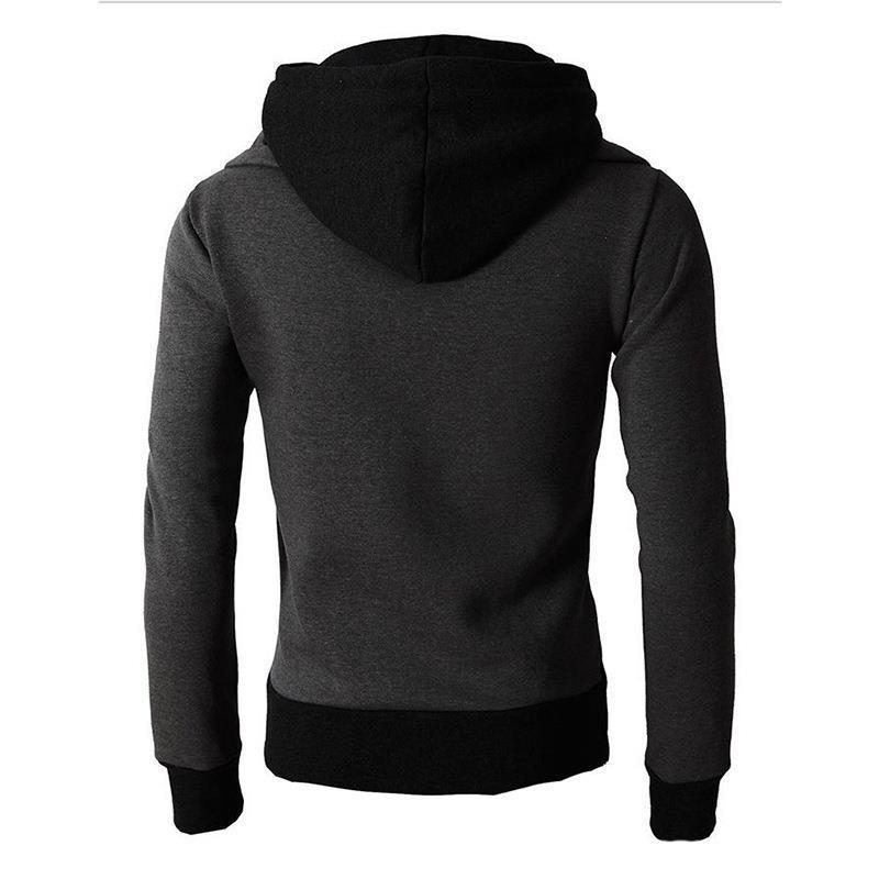 New Men's Suits Casual Hooded Sweater Thickened