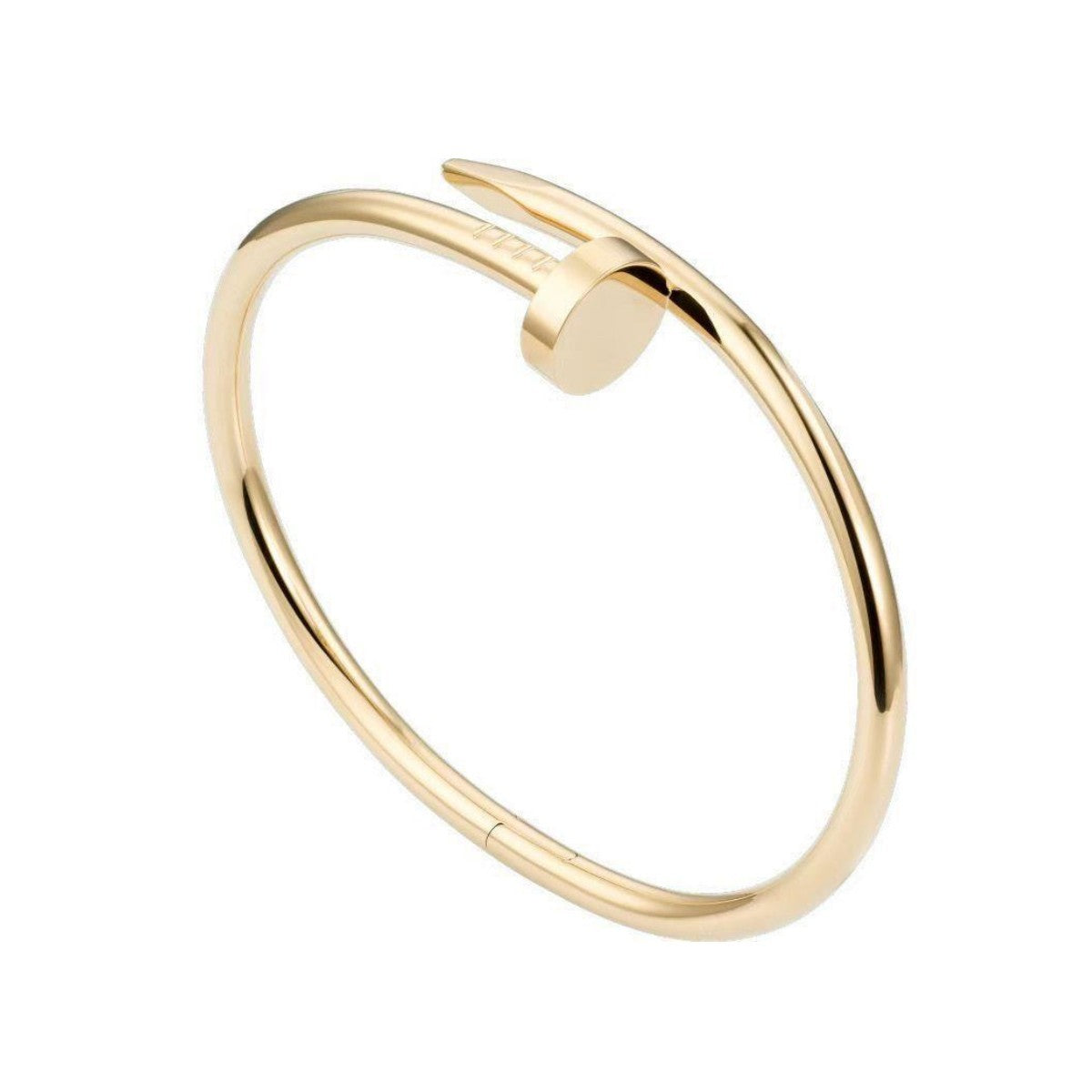 Nail Bracelet Plating 18K Rose Gold Bracelet