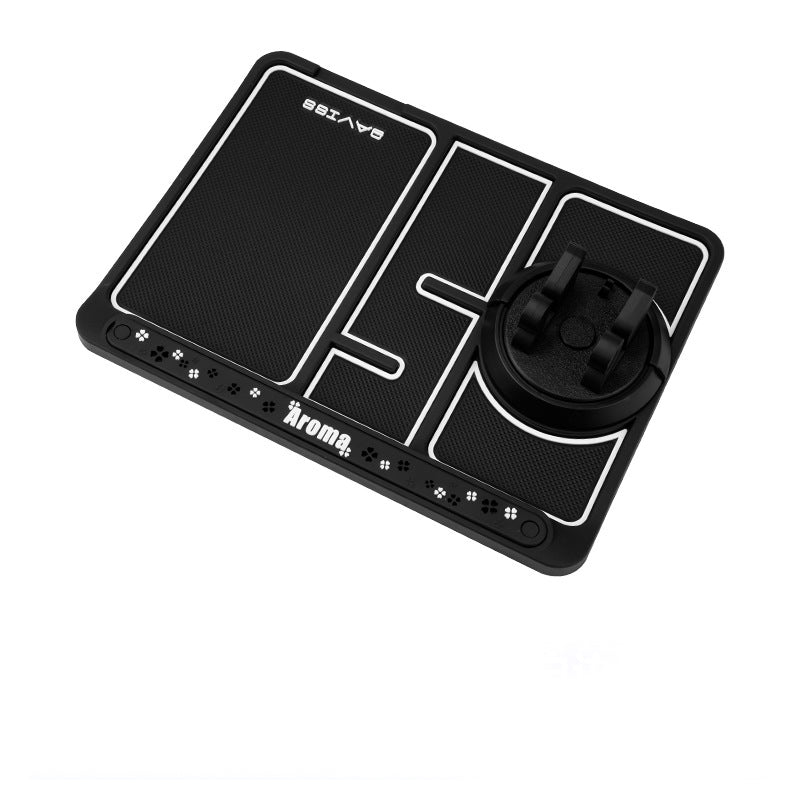 Rutschfeste Auto-Handy-Pad für 4-in-1-Auto-Parkplatz-Nummernkarte, Anti-Rutsch-Matte, Auto-Handy-Halter, klebrige Anti-Rutsch-Dash-Telefonhalterung