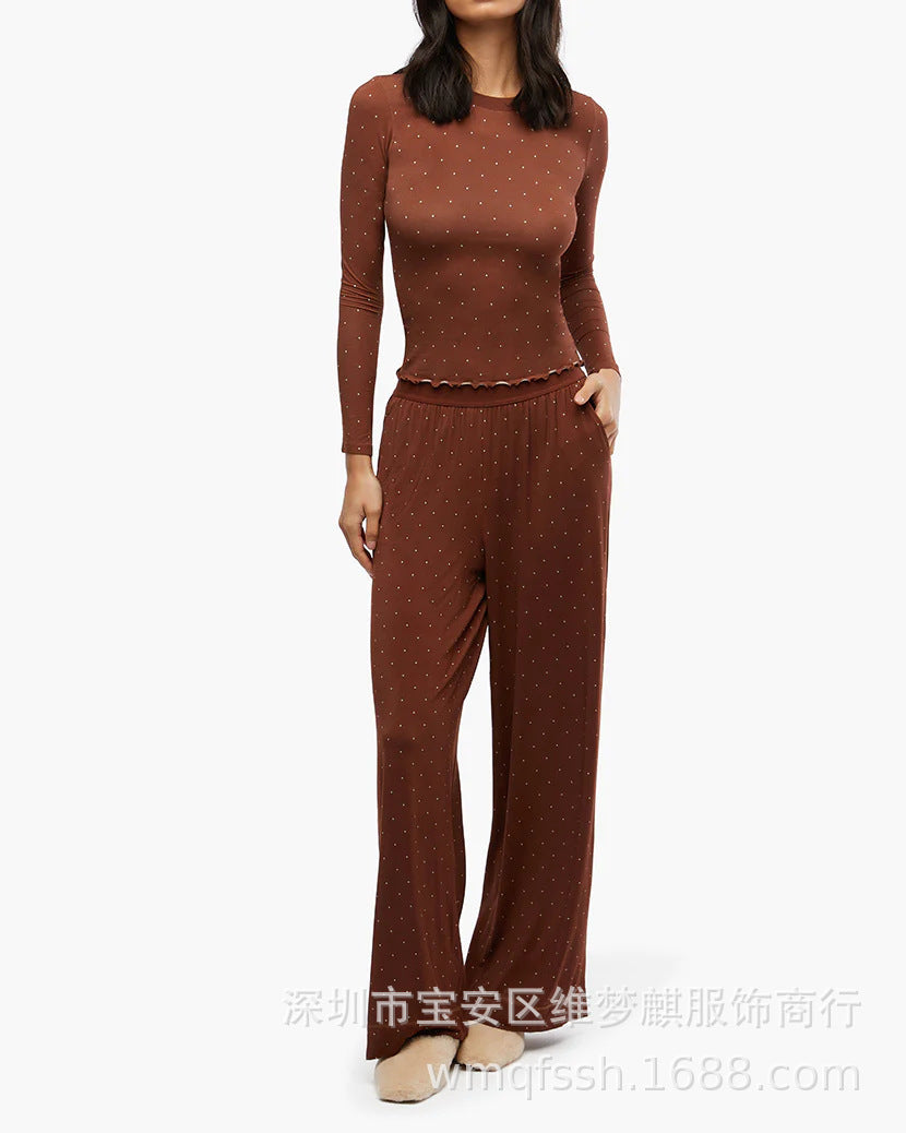 Spring And Autumn New Fashion Casual Trousers Suit