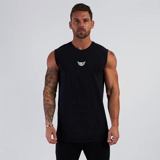 Kompressions-Fitness-Tanktop für Herren