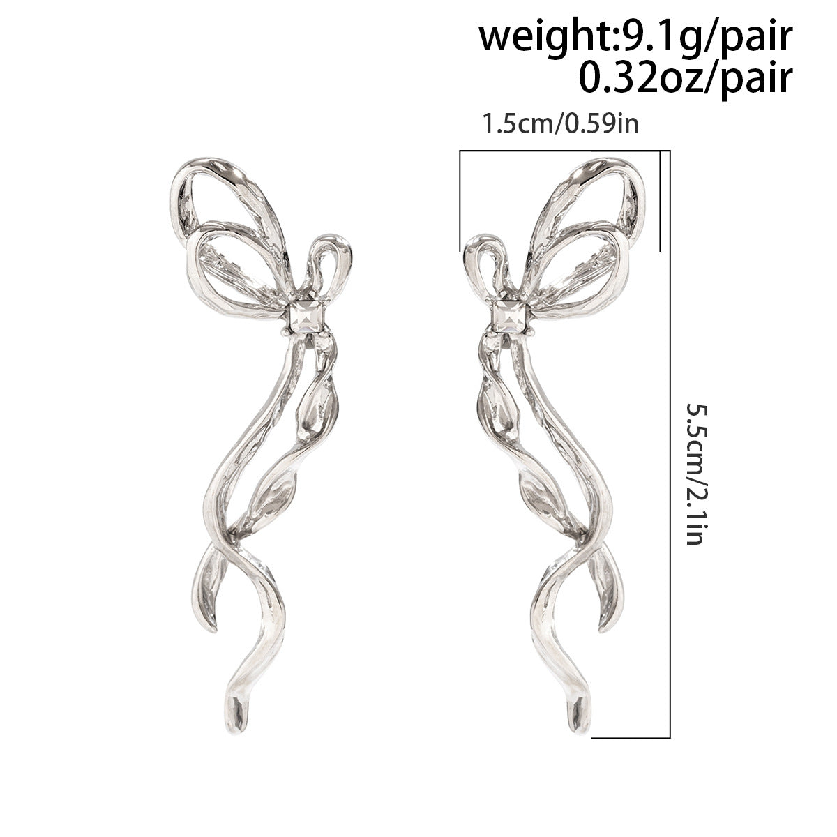 Bowknot Earrings For Women Jewelry