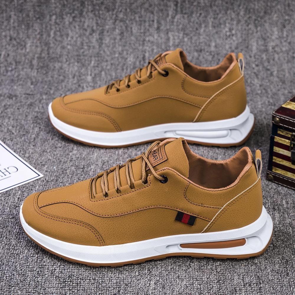 Leather Surface Casual Sports Shoes