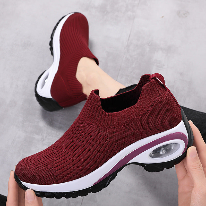 Comfortable Fly Woven Breathable Lazy Shoes