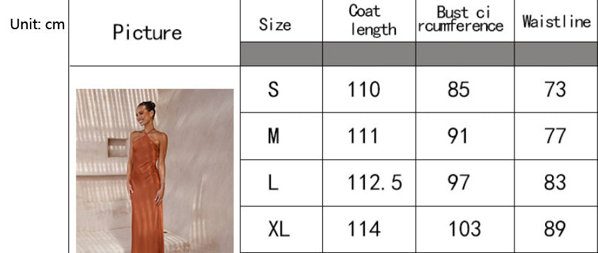 Slim-fit Sleeveless Backless Temperament Dress Women