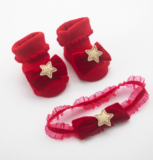 Baby Headband Socks Set Accessories