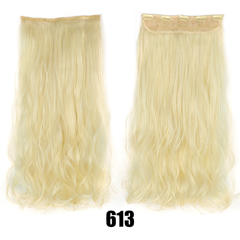 Women's Big Wavy Long Curly Hair Extensions Are Naturally Fluffy And No Trace