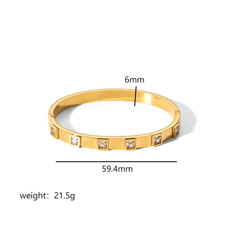 Ins Style Titanium Steel Bracelet Six-pointed Star Buckle