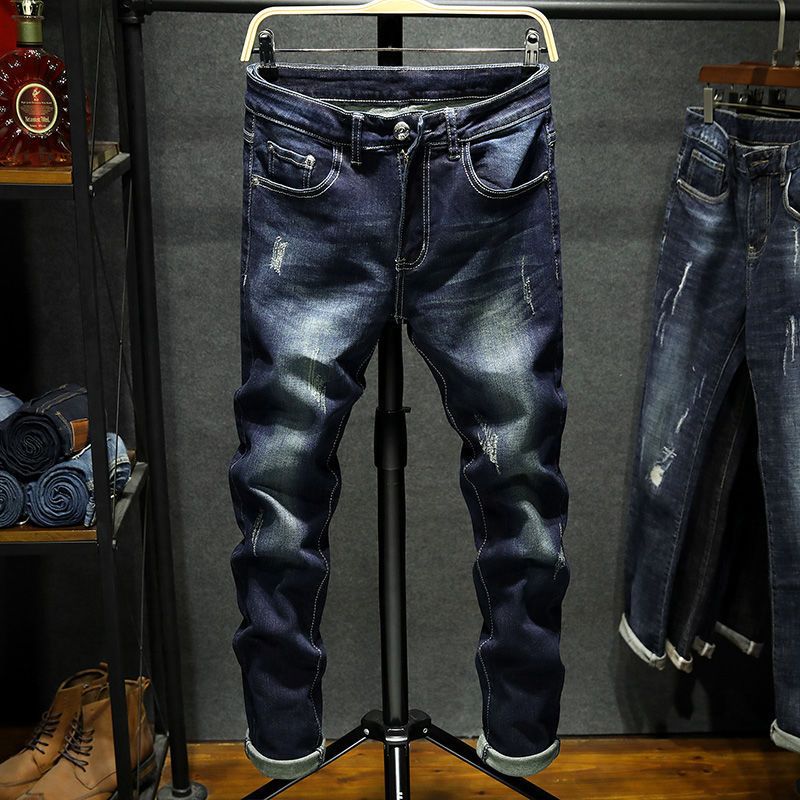 Stretch Jeans Men And Teenagers Casual