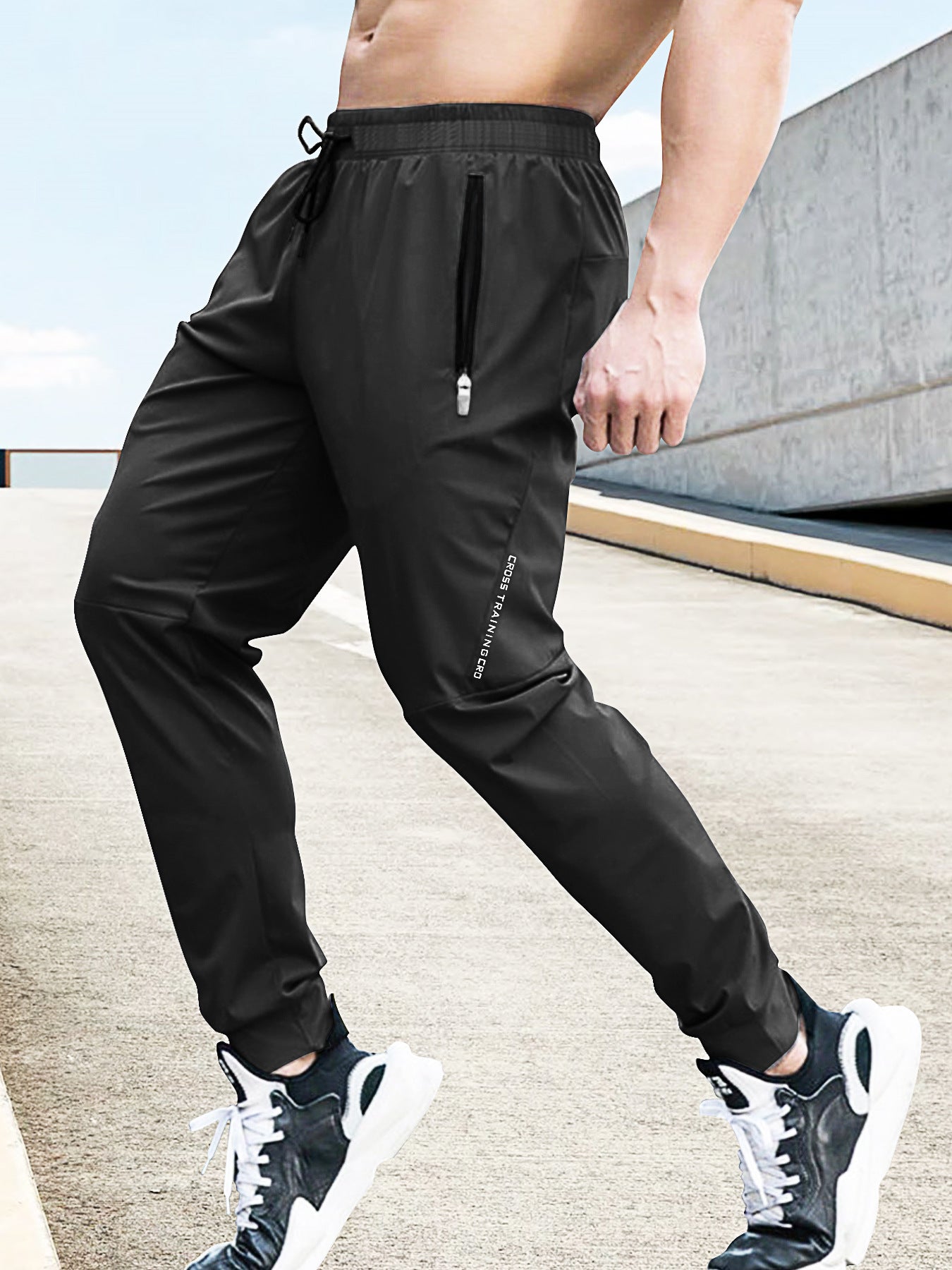 Loose Tappered Men's Sports Youth Casual Pants