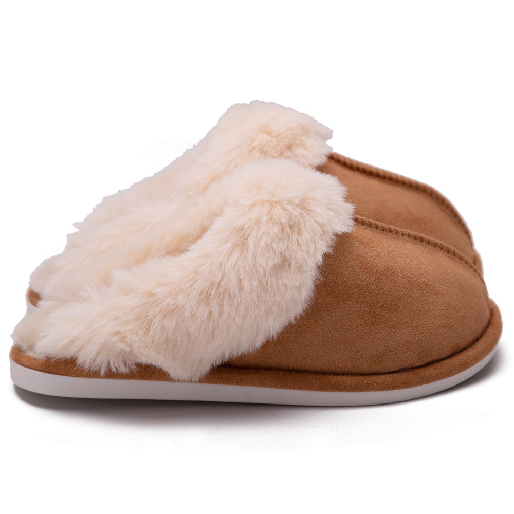 Home Indoor And Outdoor Warm Velvet Slippers