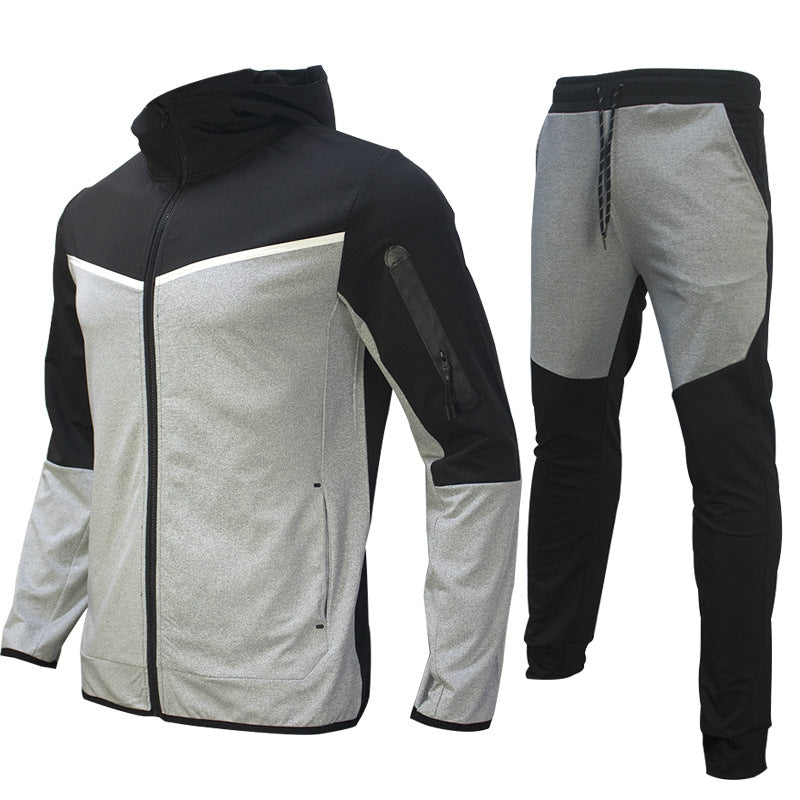 Men's Sportswear Trousers Hooded Suits