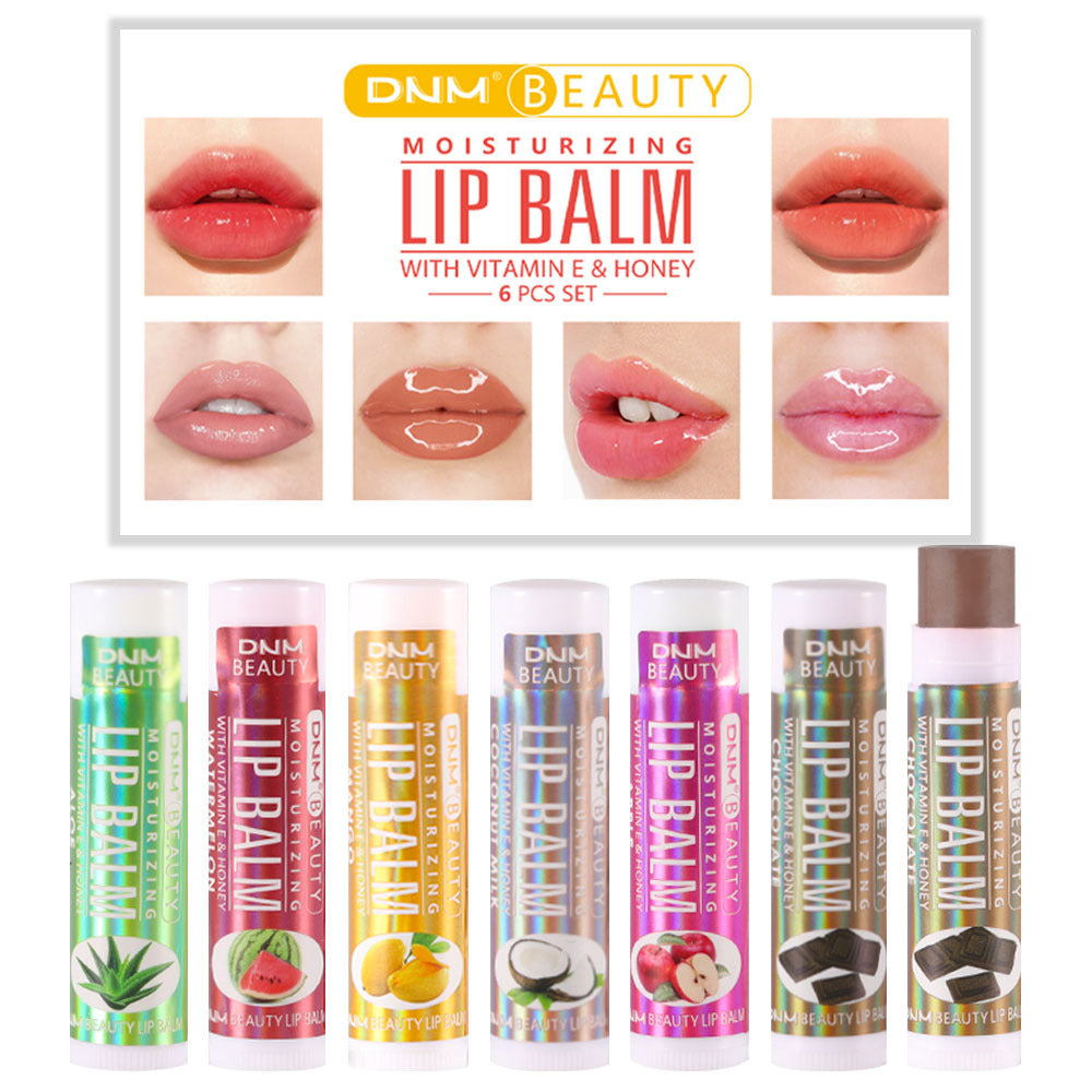 Fruit Flavor Moisturizing Water Lip Balm Suit