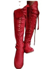 New Autumn And Winter Flat Boots Over The Knee Women's High Boots