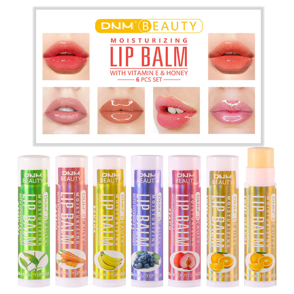 Fruit Flavor Moisturizing Water Lip Balm Suit