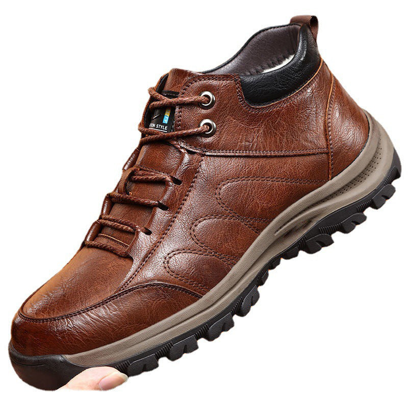 Casual Leather Shoes Simple Travel Outdoor Men's Shoes