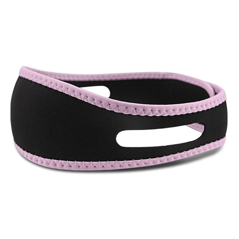 Blue Rounded Snore Band Soft Rebound Breathable