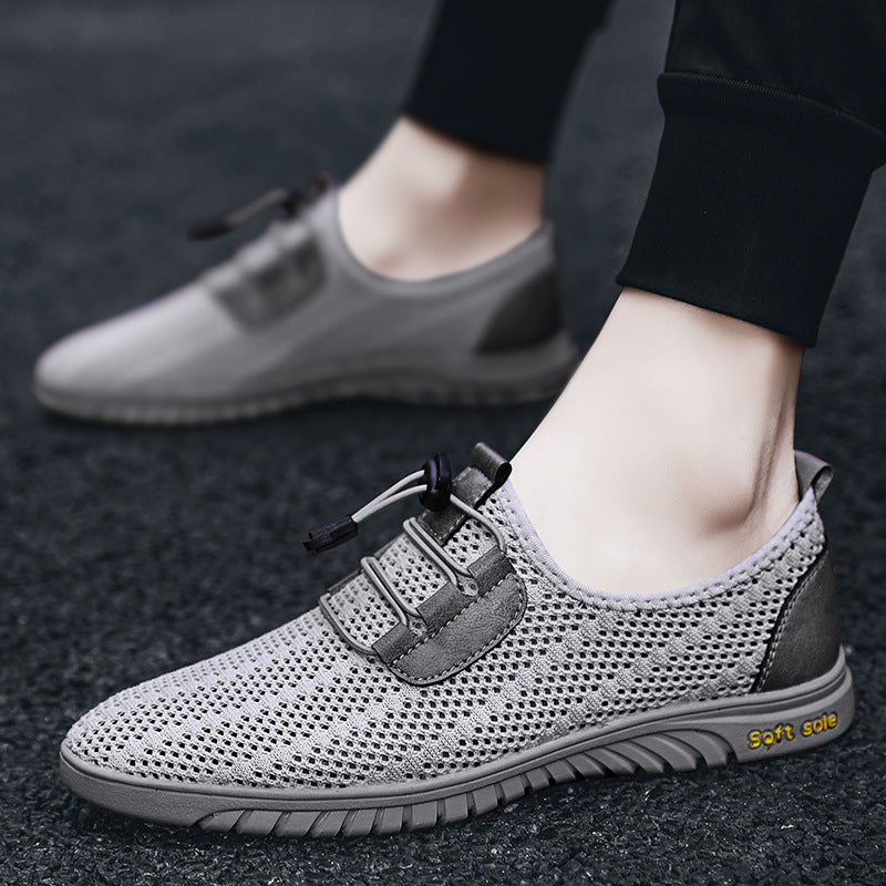 Men's Trendy Shoes Plus Size Mesh Shoes Outdoor