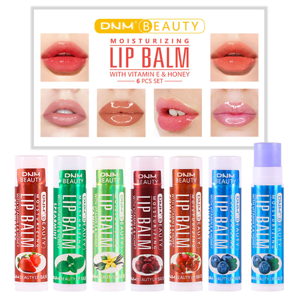 Fruit Flavor Moisturizing Water Lip Balm Suit